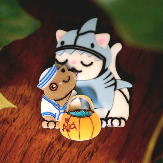 Mist & Ava Trick'or'Treat Brooch