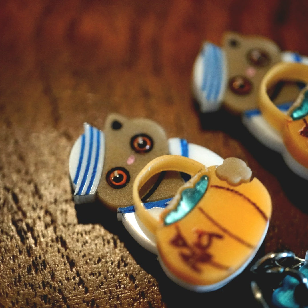 Ava Trick'or'Treat Earrings/Mini-Brooch