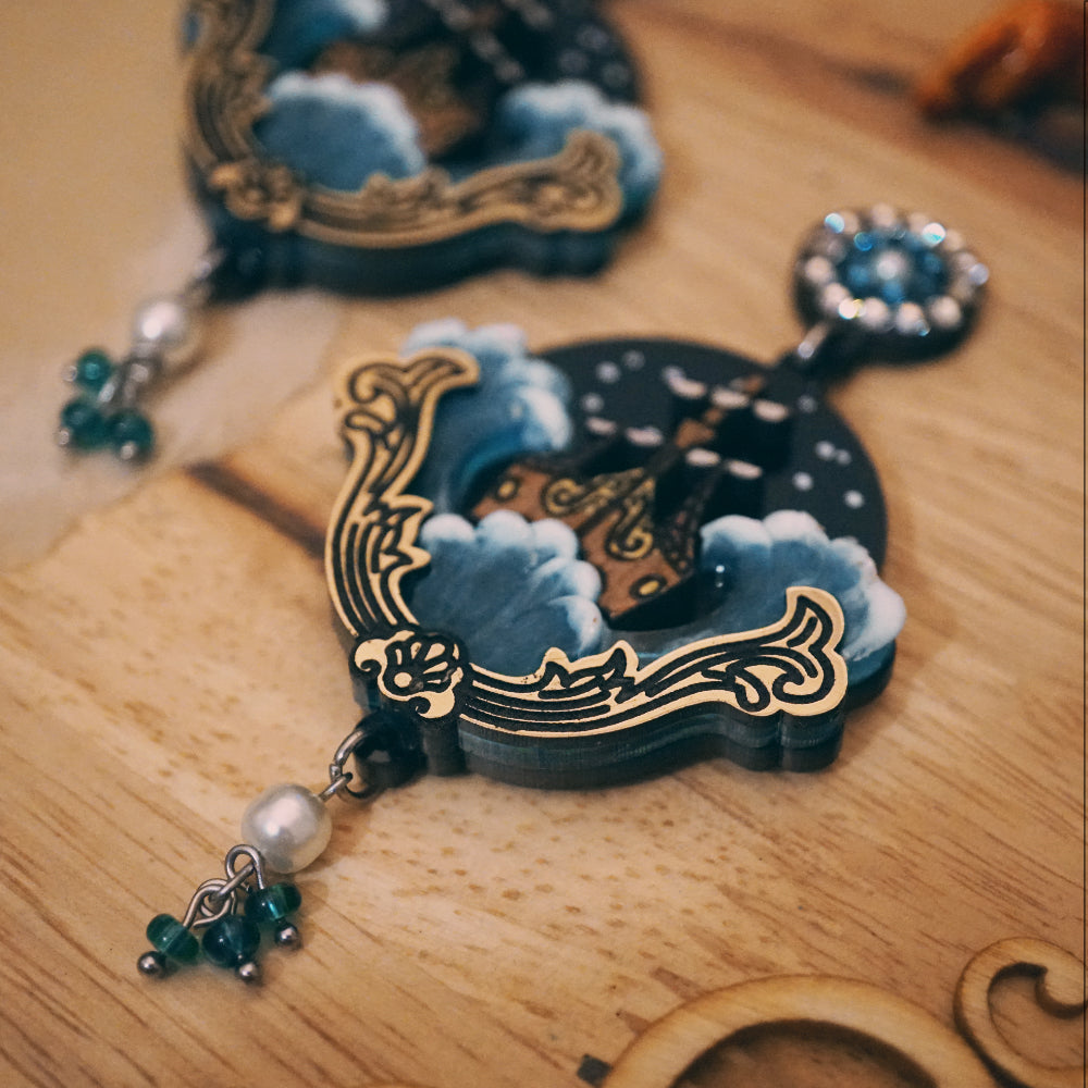 The Last Voyage Earrings *Pre-Order *
