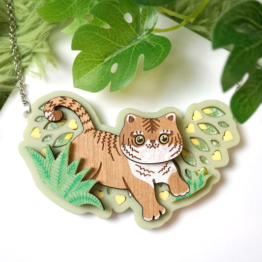 Little Tiger Necklace - Lost Kiwi Designs