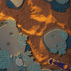 Nudibranch Magnetic Charms