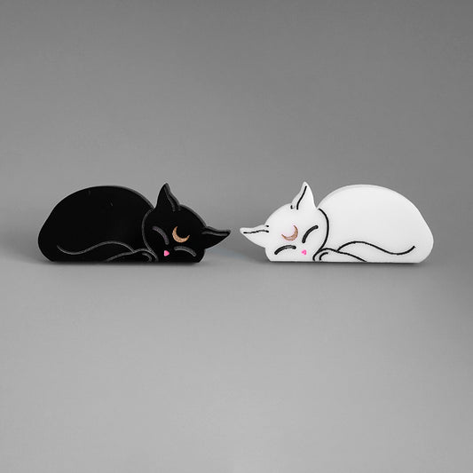 Sleeping Sidekicks Collar Brooches - Lost Kiwi Designs