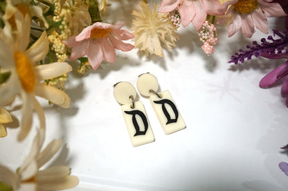 Pastel Magic Rectangle Earrings - Lost Kiwi Designs