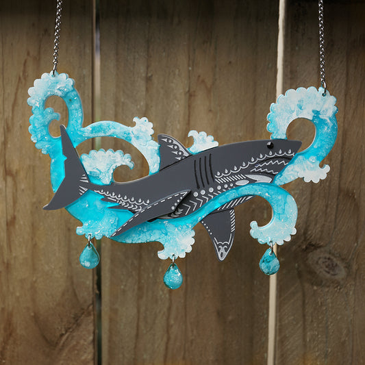 Great White Necklace - Lost Kiwi Designs